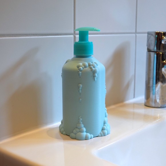 Soap Dispenser Bubbles - Refillable Soap Dispenser | For Shampoo, Conditioner - Picture 1 of 6
